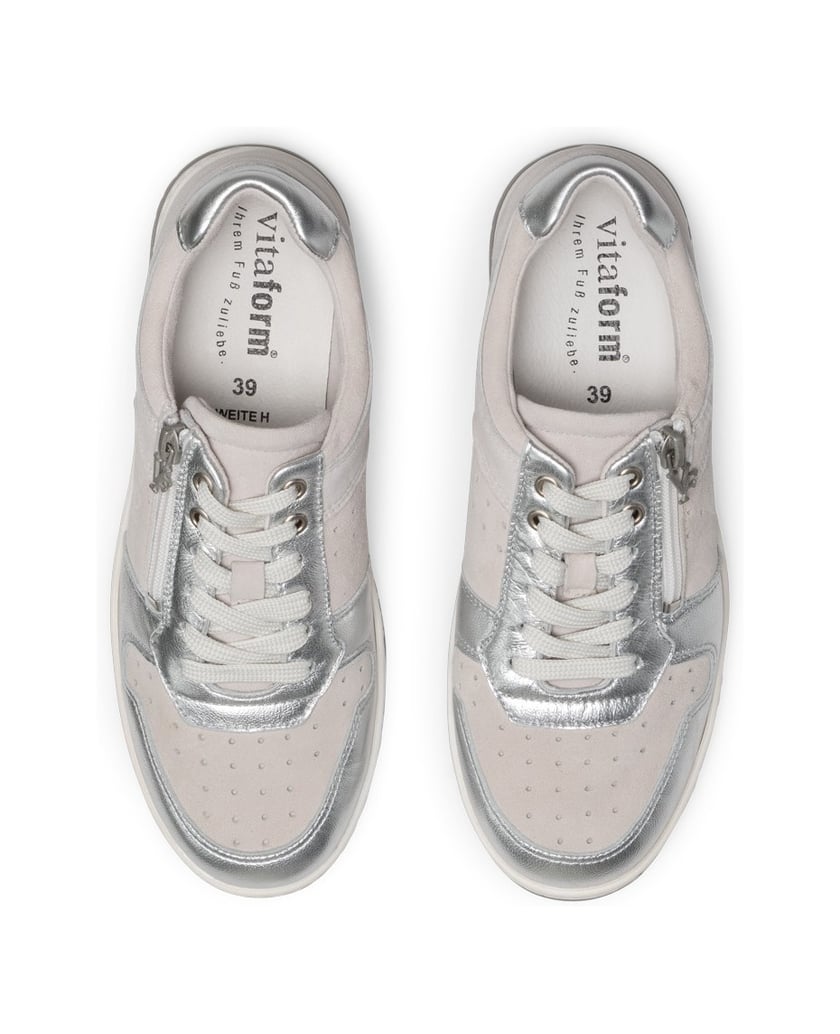 VITAFORM-Nubukleder-Sneaker-multicolor