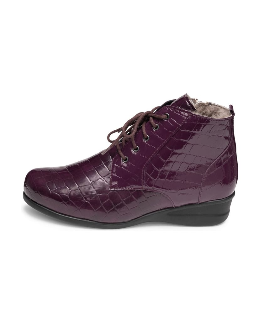 VITAFORM-Echt-Leder-&-vitaform-Stretch-Stiefeletten-schwarz