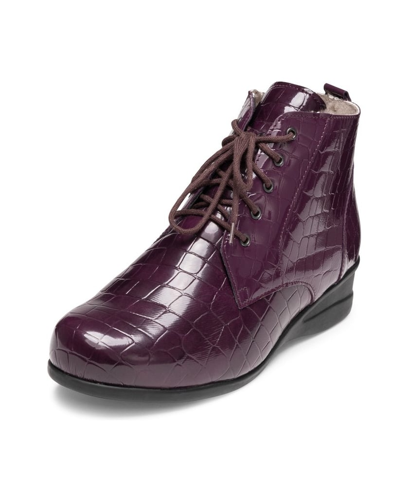 VITAFORM-Echt-Leder-&-vitaform-Stretch-Stiefeletten-schwarz