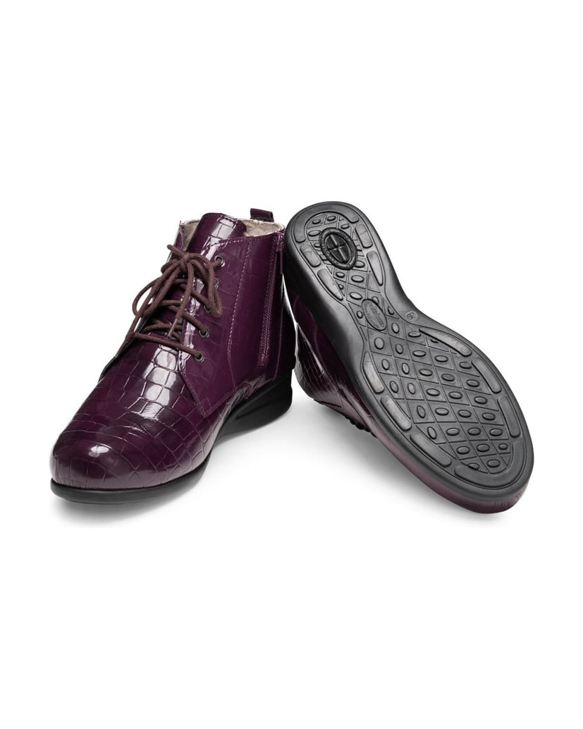 VITAFORM-Echt-Leder-&-vitaform-Stretch-Stiefeletten-schwarz