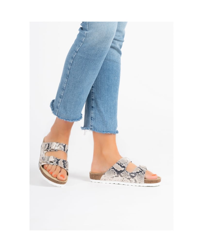 VITAFORM-Veloursleder-Pantoletten-Animalprint