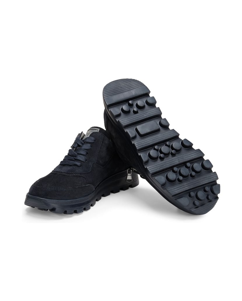 VITAFORM-Veloursleder-Sneaker-navy