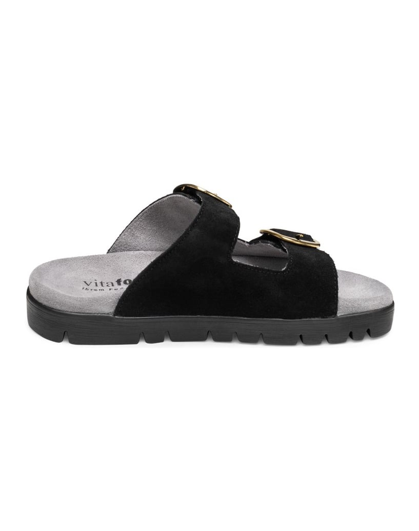 VITAFORM-Veloursleder-Pantoletten-pink