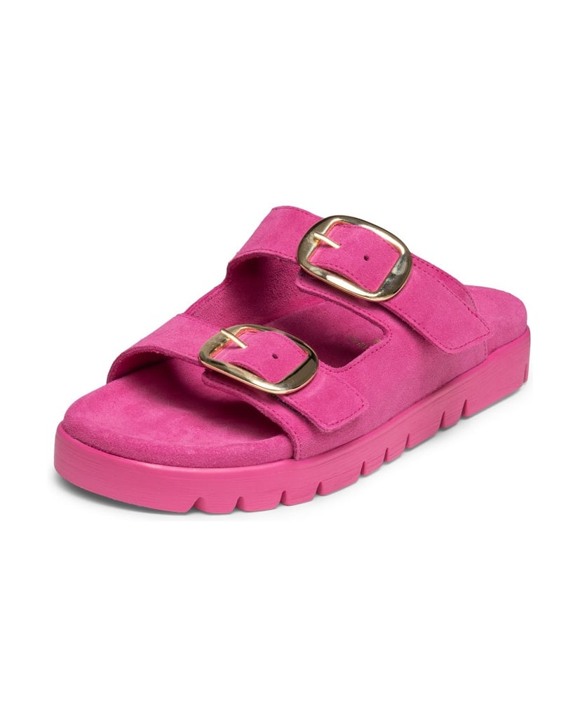 VITAFORM-Veloursleder-Pantoletten-pink