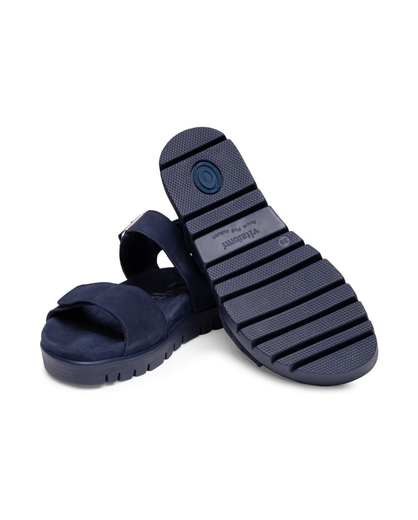 VITAFORM-Samtziegenleder-Sandalen-schwarz