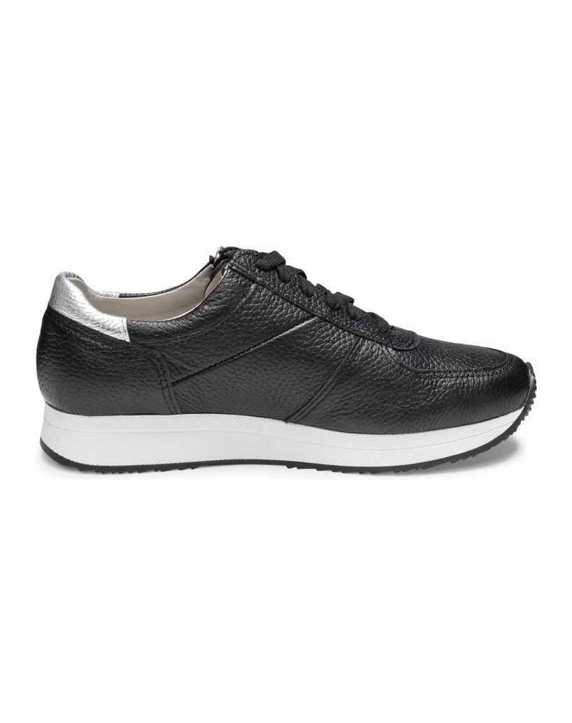 VITAFORM-Hirschleder-Sneaker-schwarz
