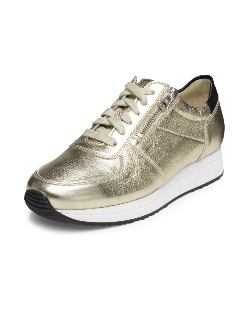 VITAFORM-Hirschleder-Sneaker-schwarz