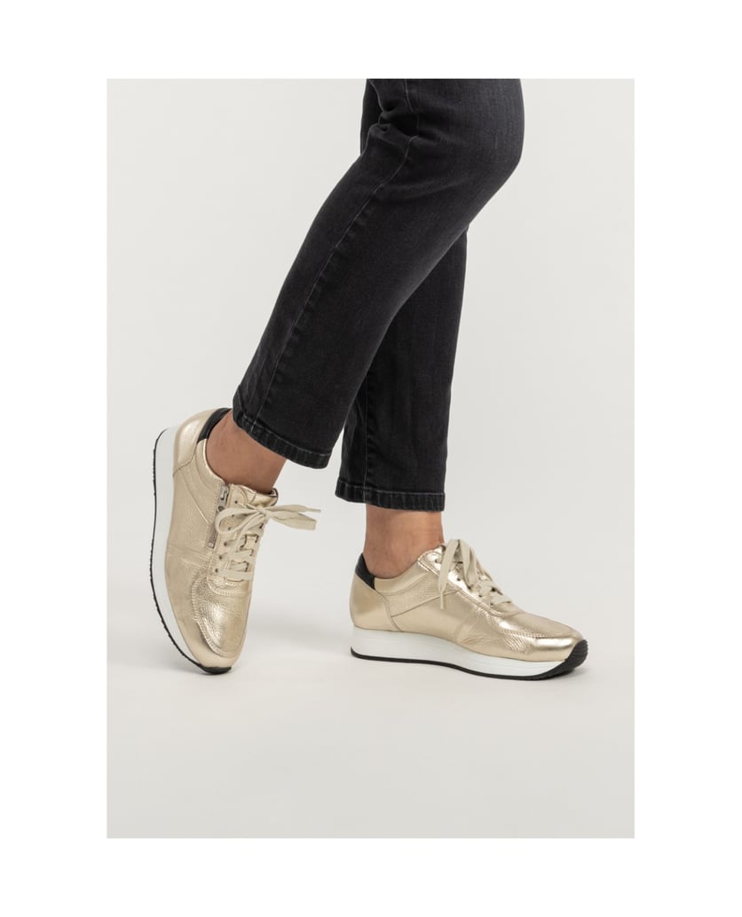 VITAFORM-Hirschleder-Sneaker-schwarz