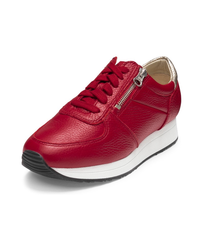 VITAFORM-Hirschleder-Sneaker-schwarz