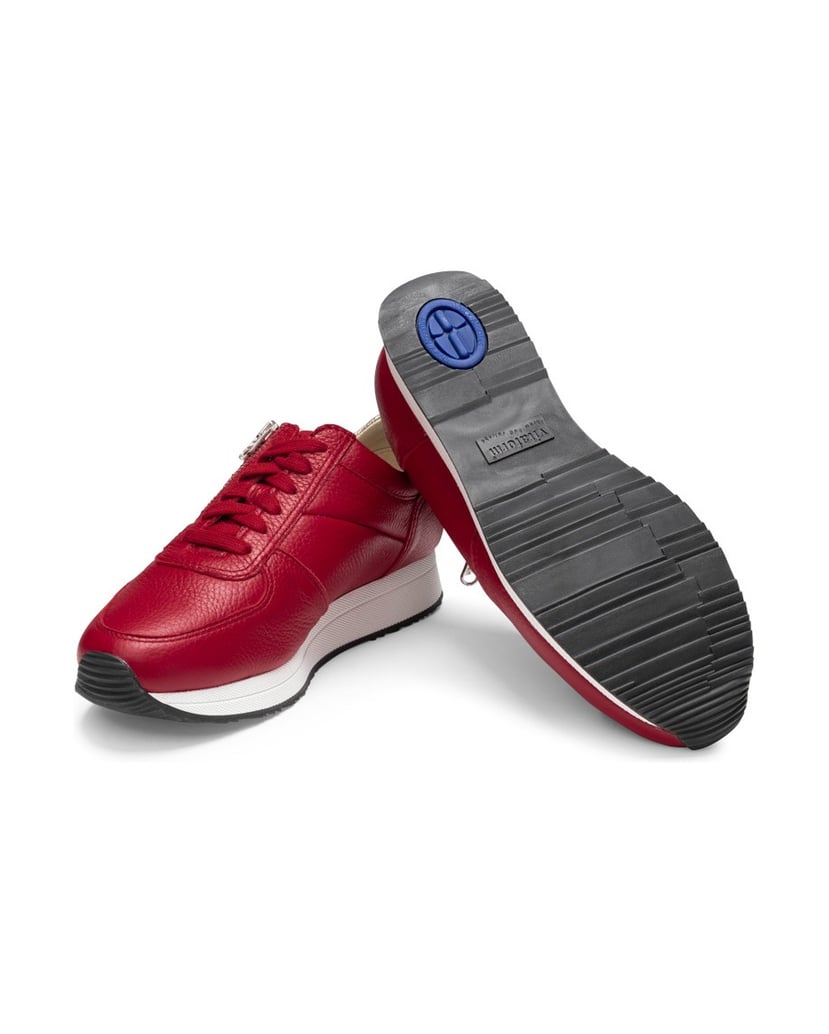 VITAFORM-Hirschleder-Sneaker-schwarz