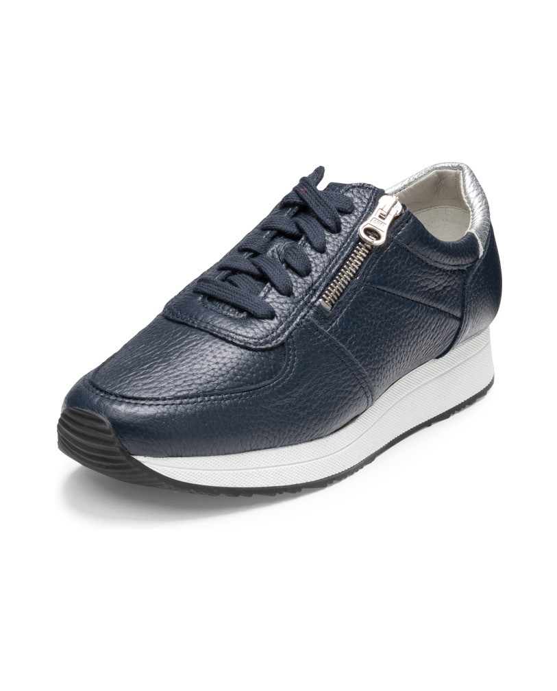 VITAFORM-Hirschleder-Sneaker-schwarz