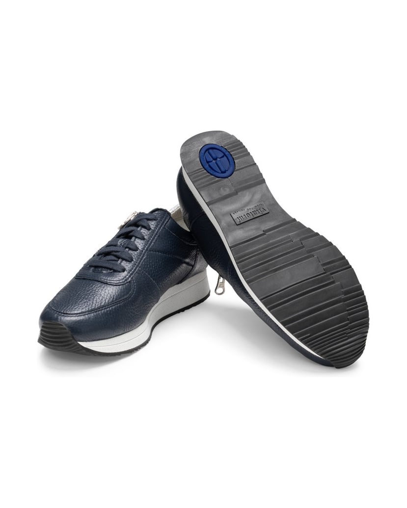 VITAFORM-Hirschleder-Sneaker-schwarz