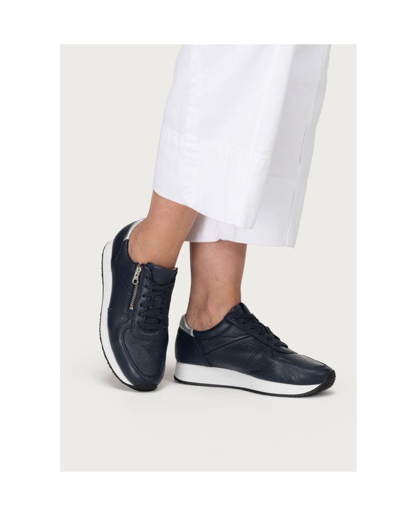 VITAFORM-Hirschleder-Sneaker-schwarz