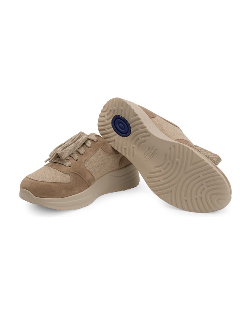 VITAFORM-Samtziegenleder-Sneaker-aubergine