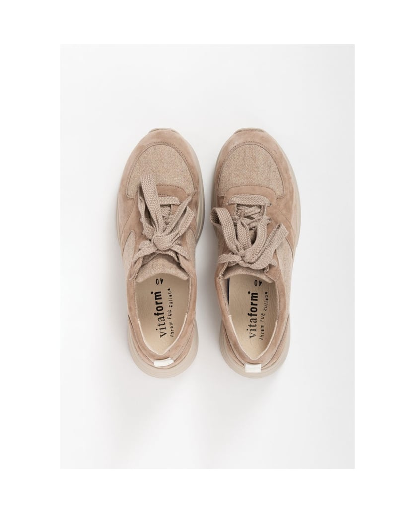 VITAFORM-Samtziegenleder-Sneaker-aubergine