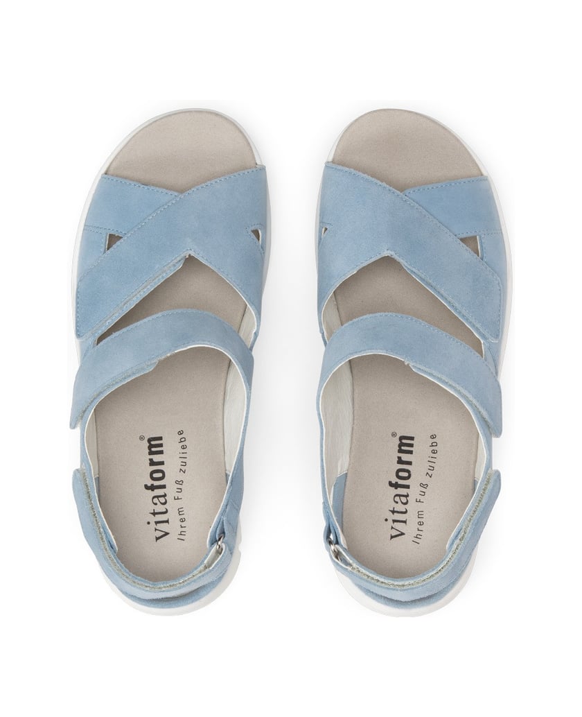 VITAFORM-Samtziegenleder-Sandalen-pink