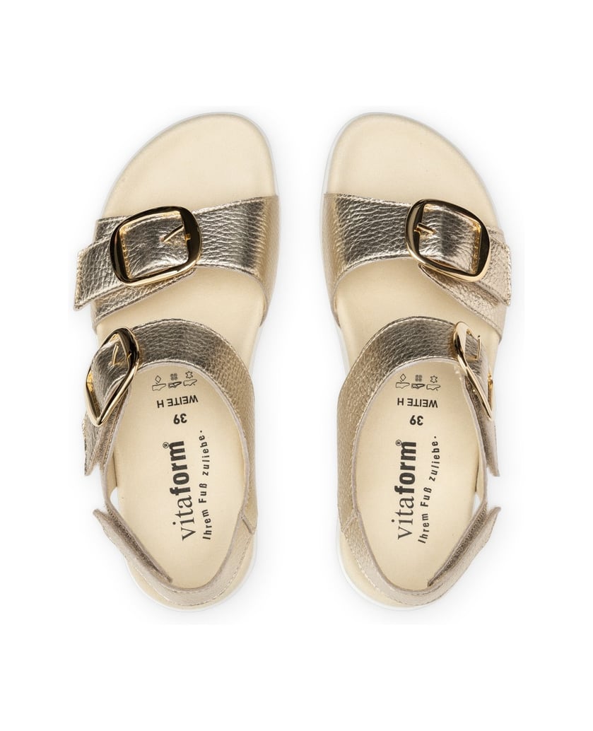 VITAFORM-Hirschleder-Sandalen-gold