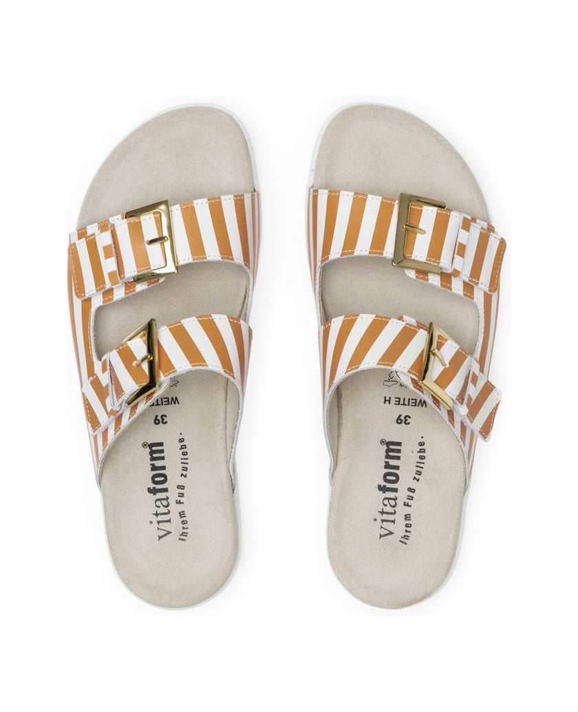 VITAFORM-Softnappaleder-Pantoletten-orange