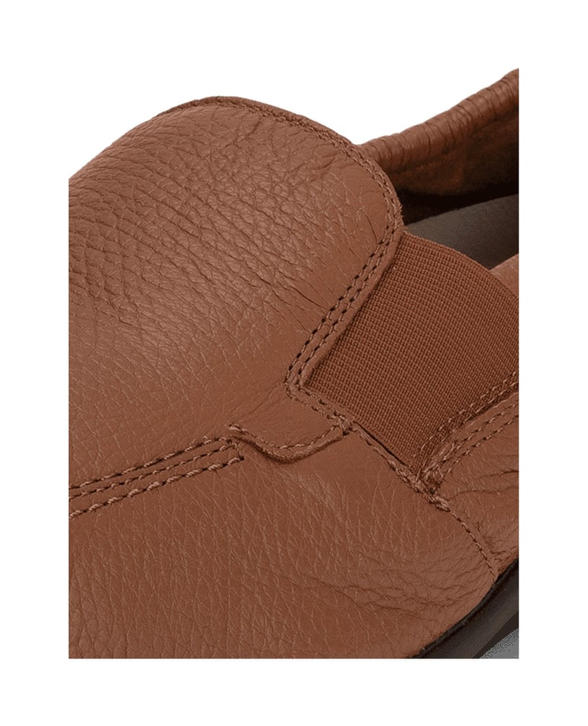 VITAFORM-Hirschleder-Slipper-cognac