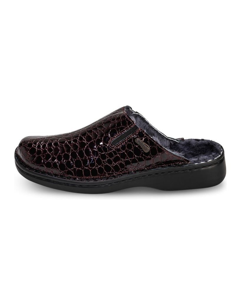 VITAFORM-Softlackleder-Clogs-bordeaux