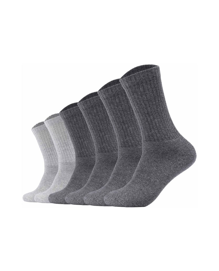 S.Oliver-Unisex-Socken-6er-Pack-Essential-Socks-in-Box-5P-schwarz