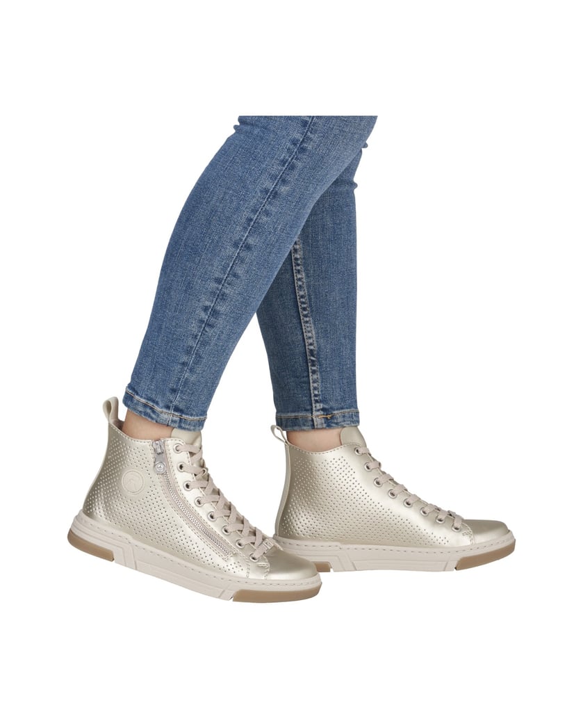 Rieker-Sneaker-High-N3945-gold