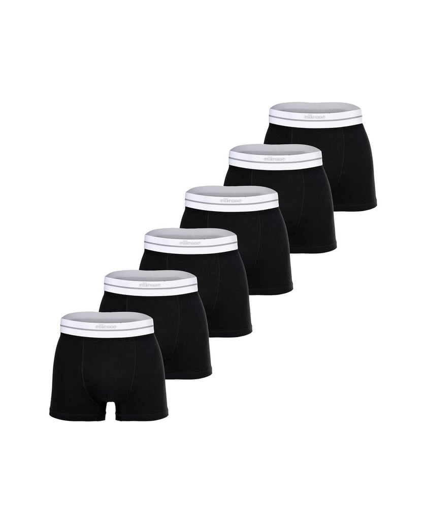 ELLESSE-Herren-Boxershort-6er-Pack-AMBRIA-Trunks-6P-schwarz