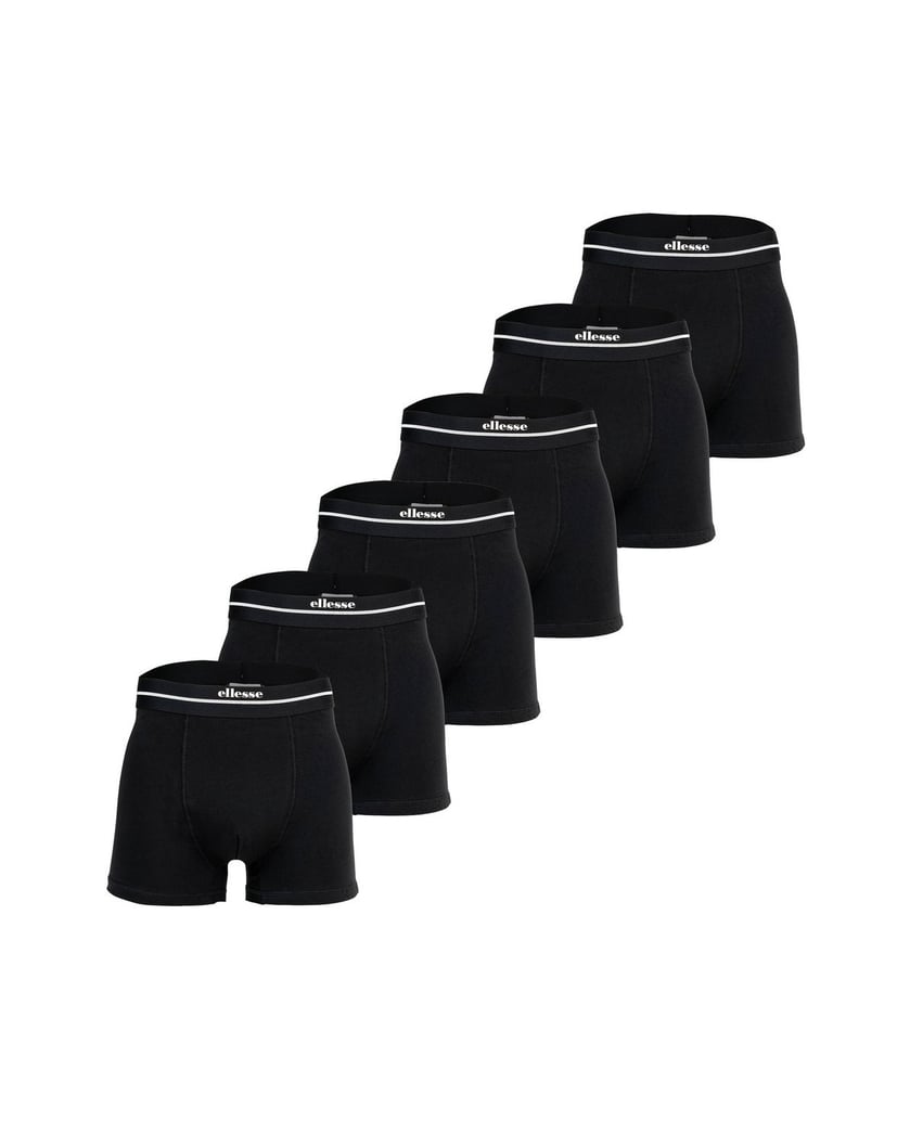ELLESSE-Herren-Boxershort-6er-Pack-AMBRIA-Trunks-6P-schwarz