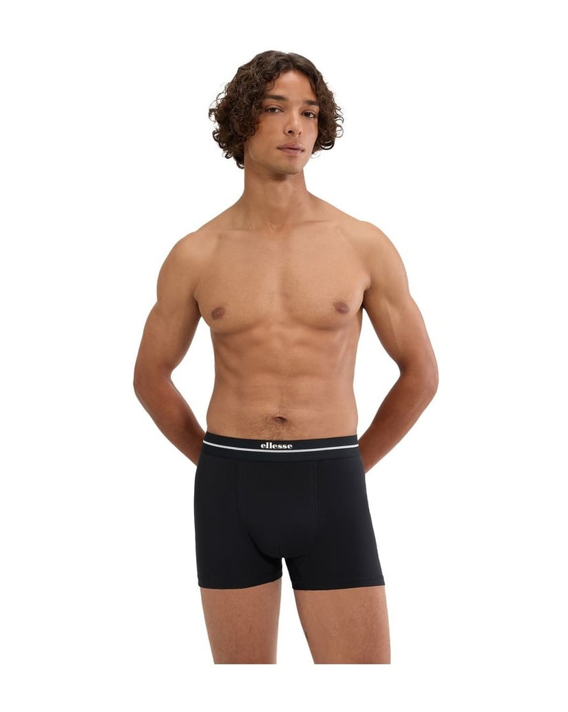 ELLESSE-Herren-Boxershort-6er-Pack-AMBRIA-Trunks-6P-schwarz