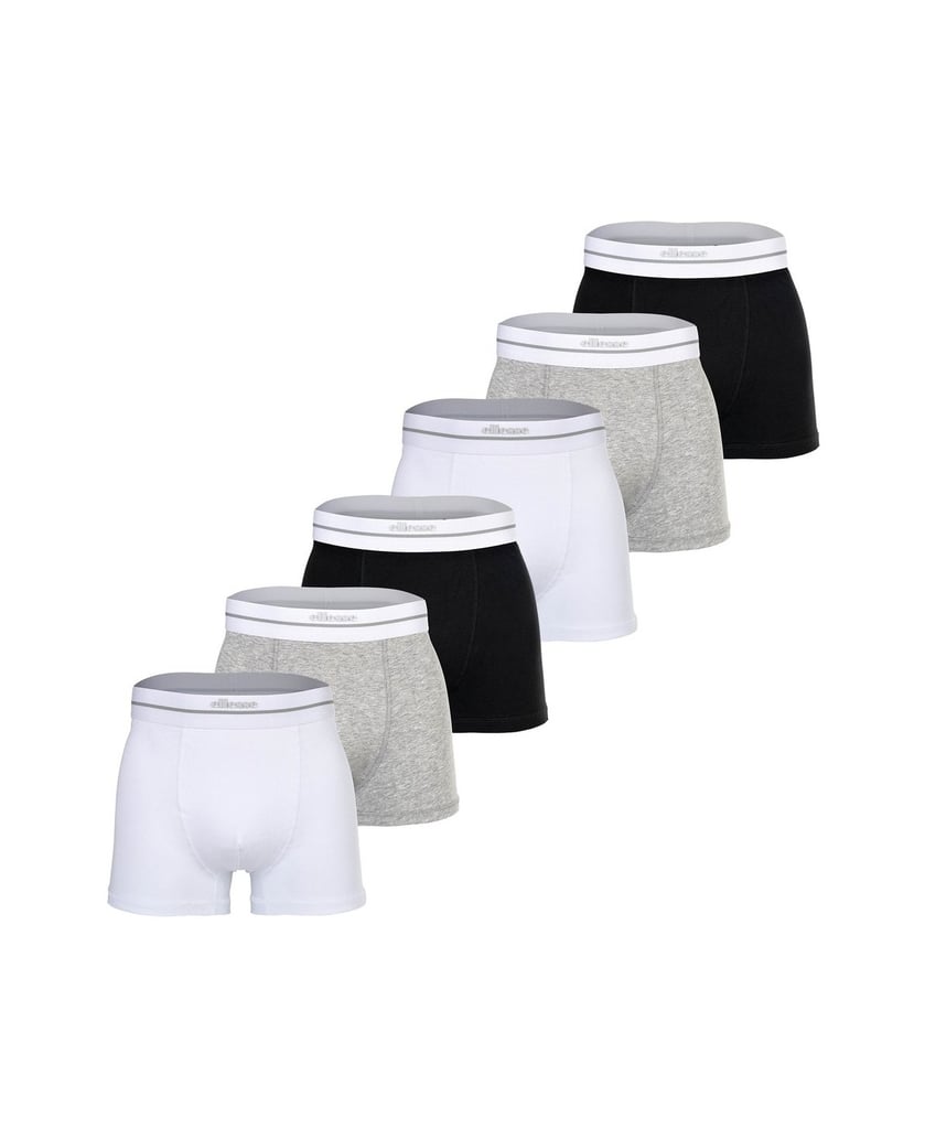 ELLESSE-Herren-Boxershort-6er-Pack-AMBRIA-Trunks-6P-schwarz