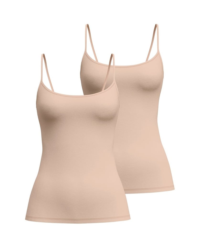 Calida-Damen-Unterhemd-2er-Pack-Sleek-Skin-Spaghetti-Top-2P-schwarz