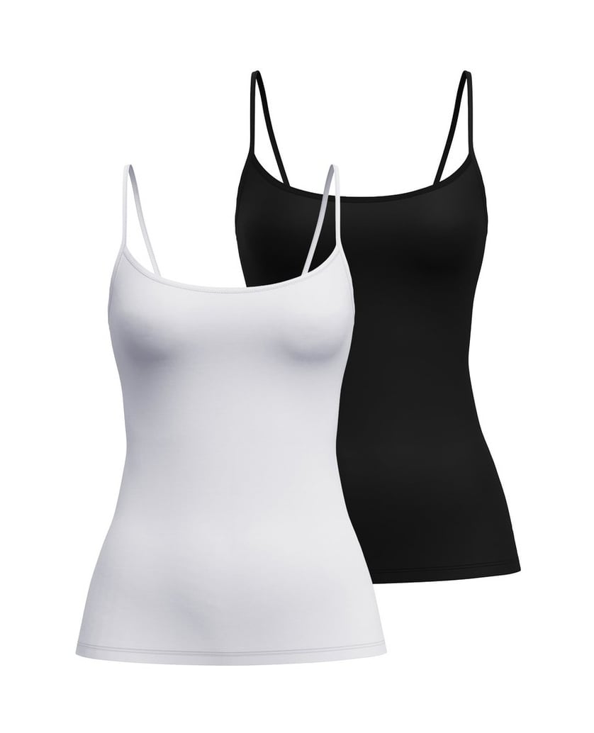 Calida-Damen-Unterhemd-2er-Pack-Sleek-Skin-Spaghetti-Top-2P-schwarz