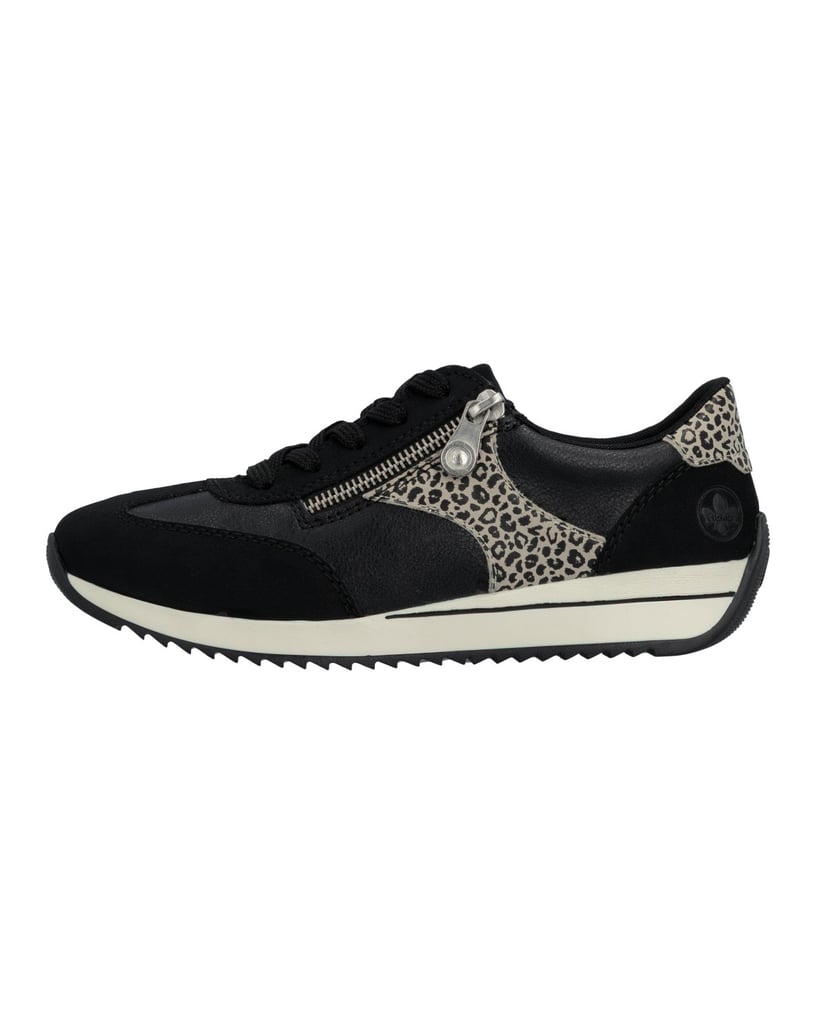 Rieker-Schnürschuhe-N1210-schwarz