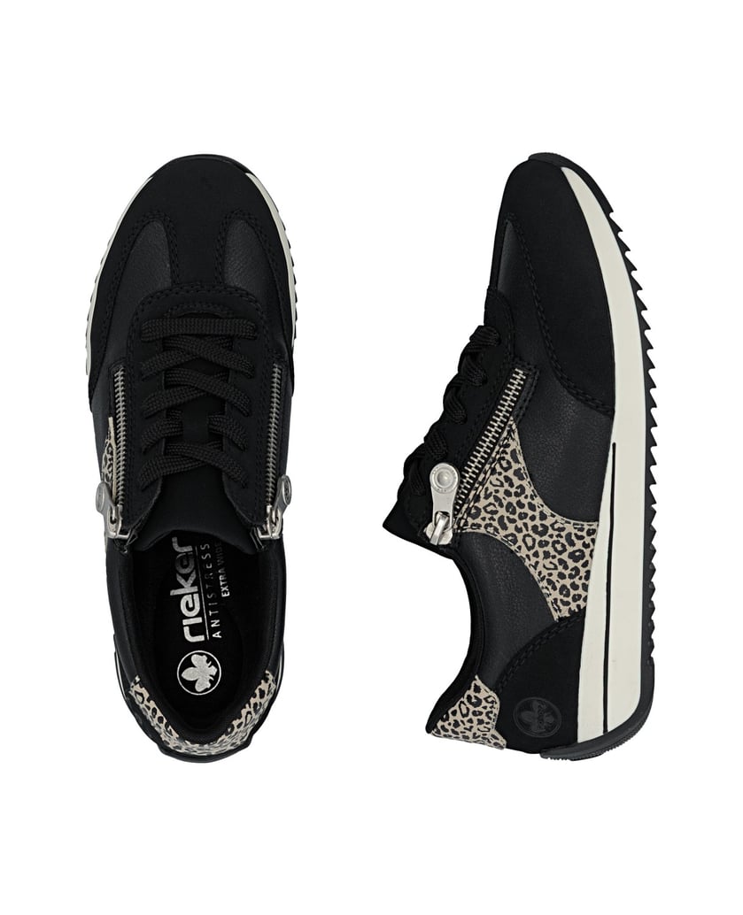 Rieker-Schnürschuhe-N1210-schwarz