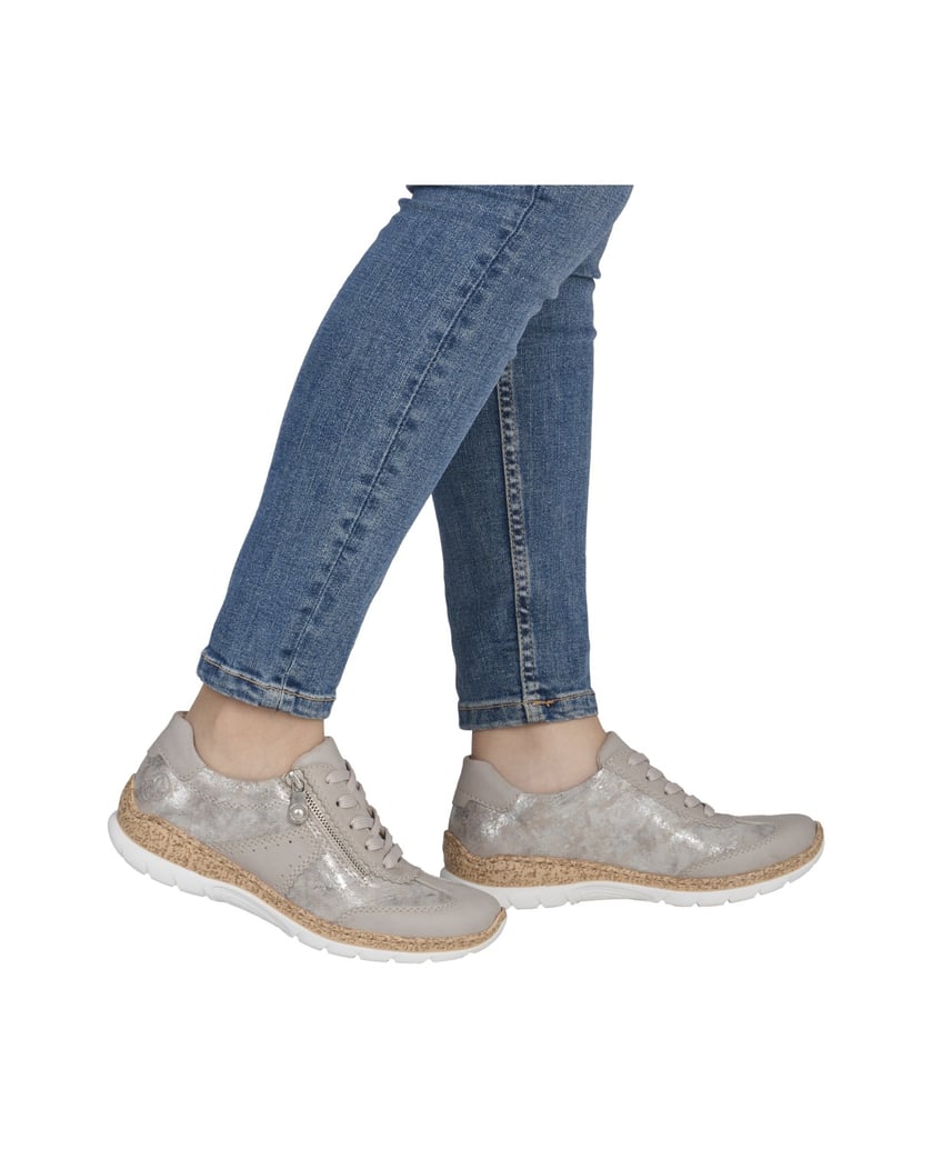 Rieker-Schnürschuhe-N4221-gold
