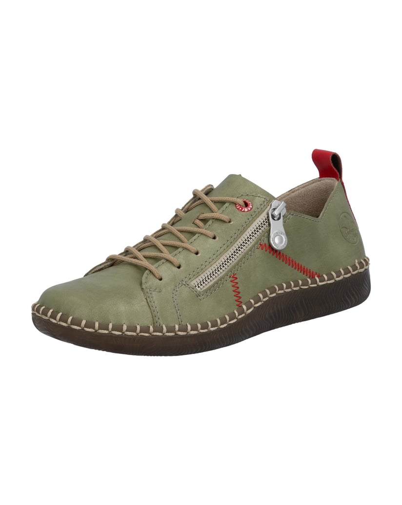 Rieker-Schnürschuhe-N2401-grün