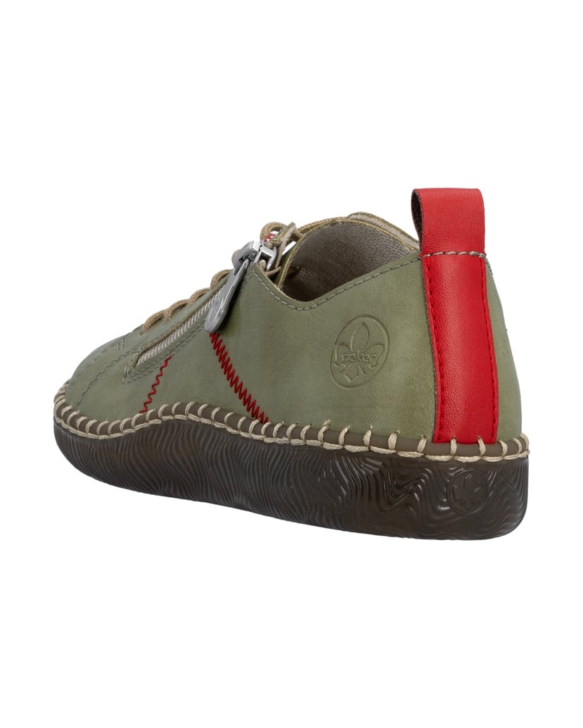Rieker-Schnürschuhe-N2401-grün