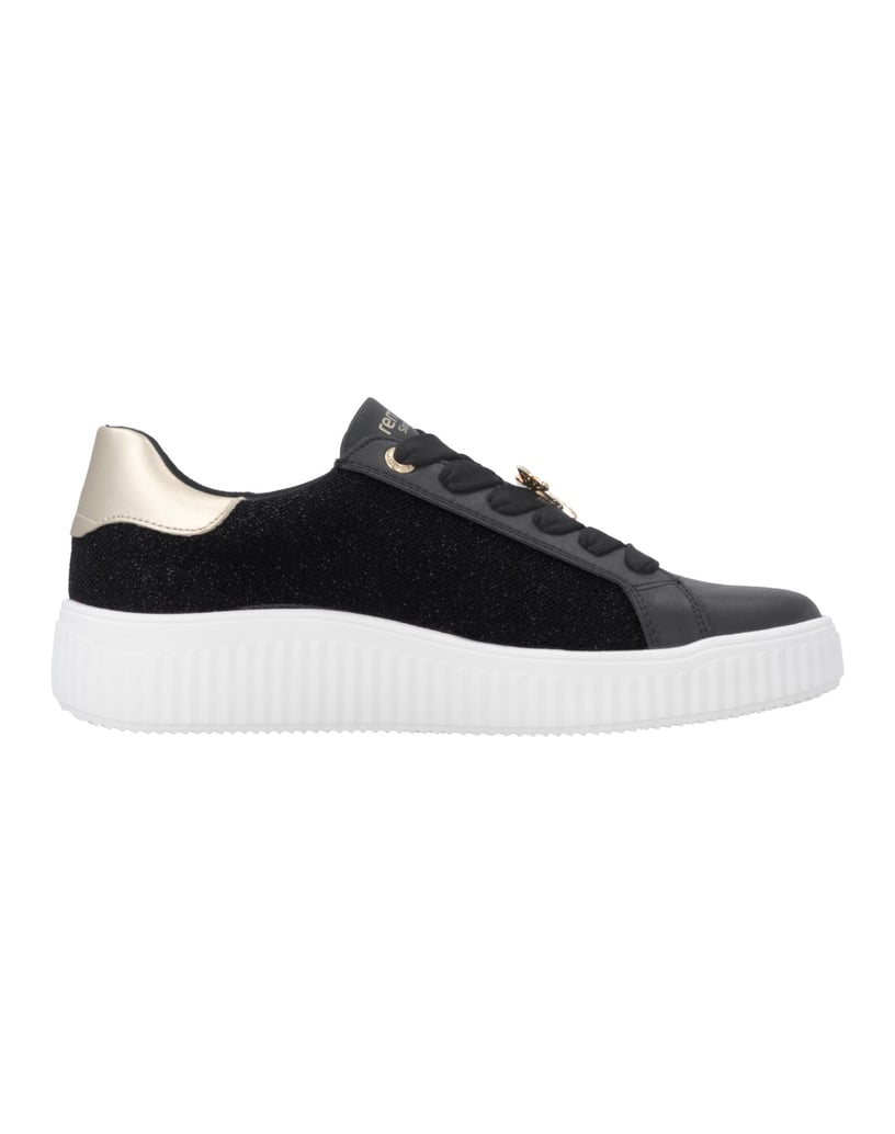 Remonte-Schnürschuhe-D3E01-schwarz