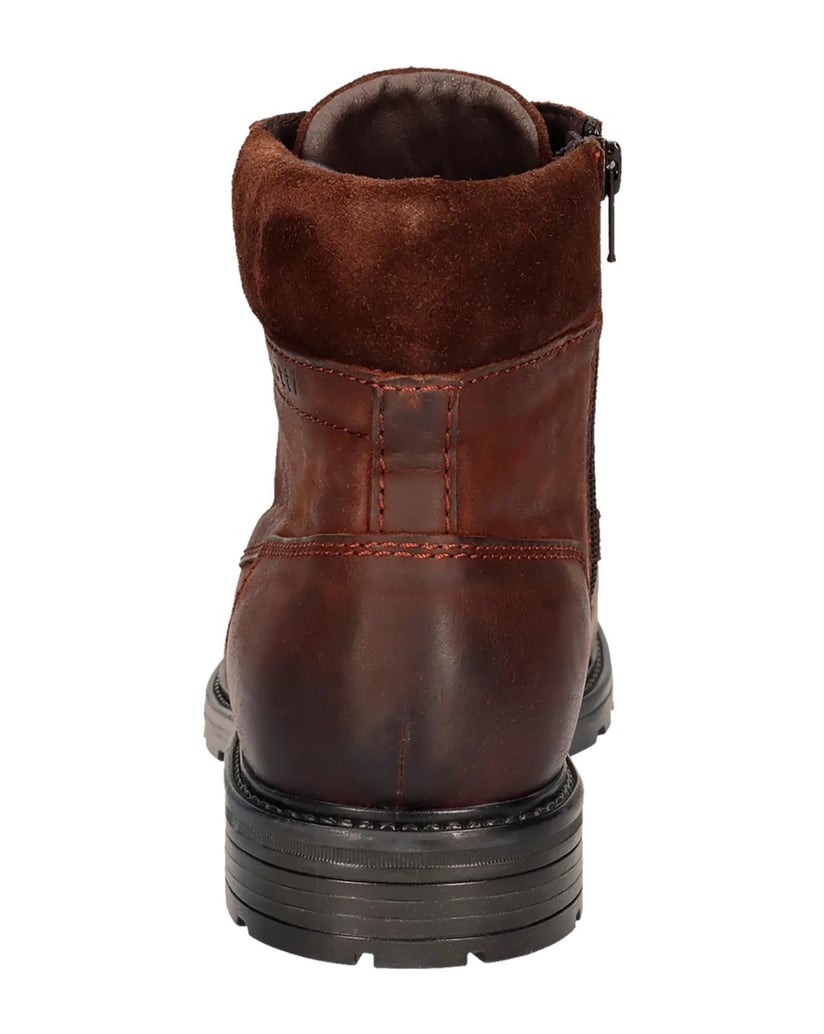 BUGATTI-Schnürstiefel-braun