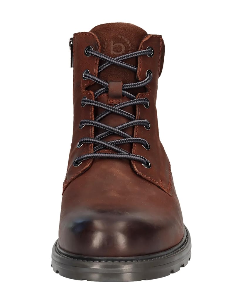 BUGATTI-Schnürstiefel-braun