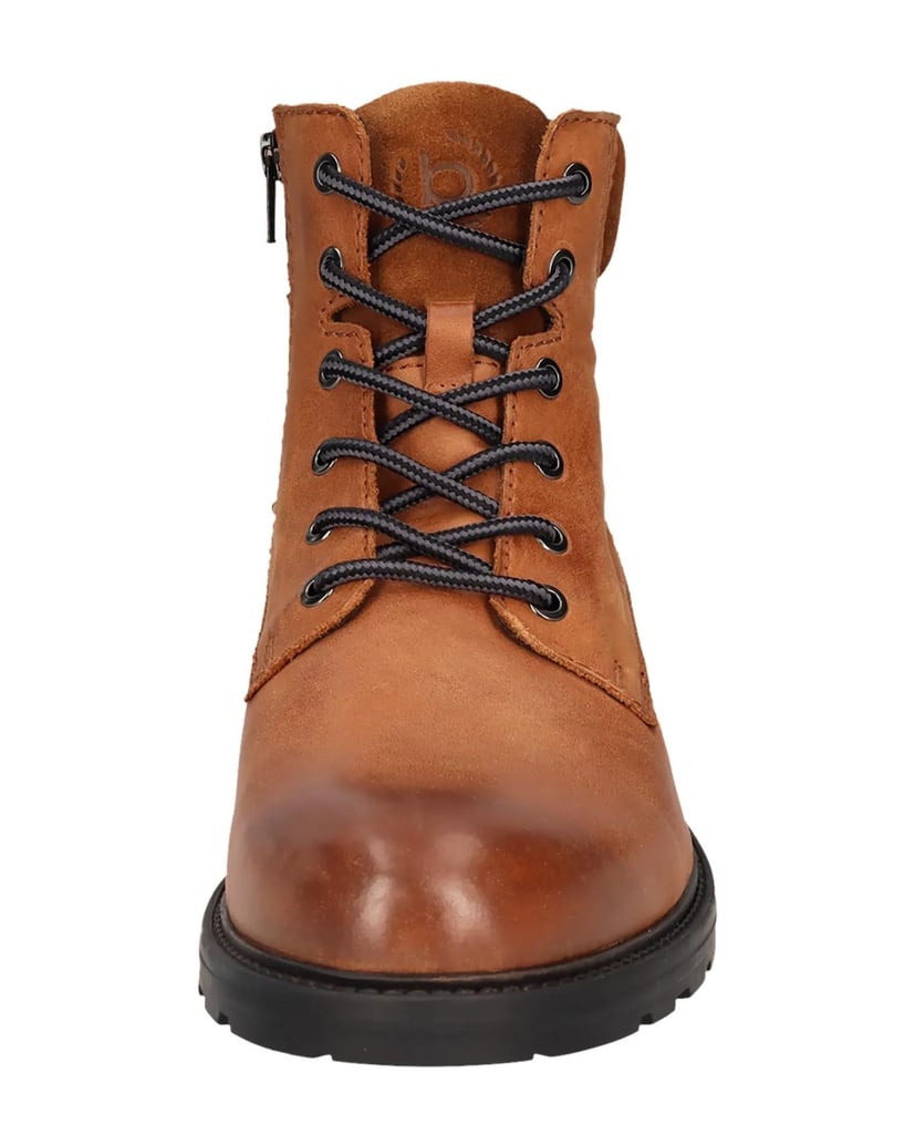 BUGATTI-Schnürstiefel-cognac