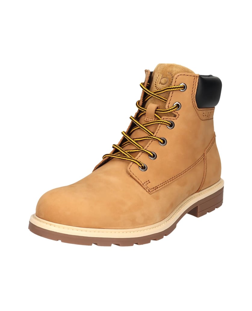 BUGATTI-Schnürstiefel-gelb