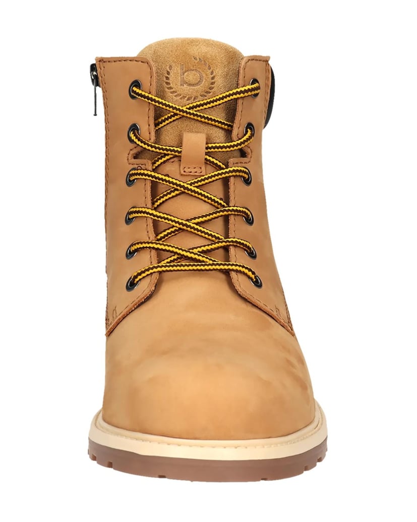 BUGATTI-Schnürstiefel-gelb