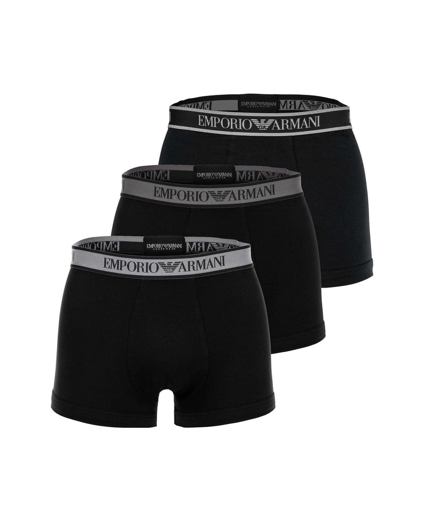 Emporio-Armani-Herren-Boxershort-3er-Pack-CORE-LOGOBAND-schwarz
