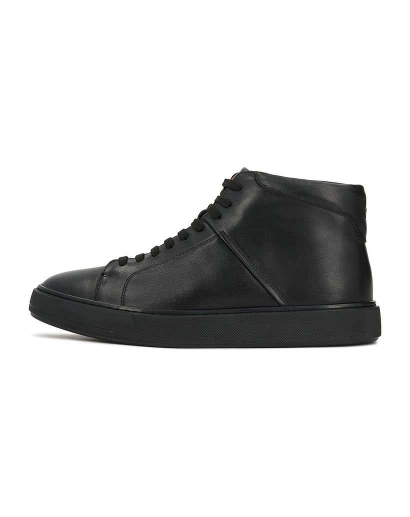 Kazar-Schwarze-High-Top-Sneakers-schwarz