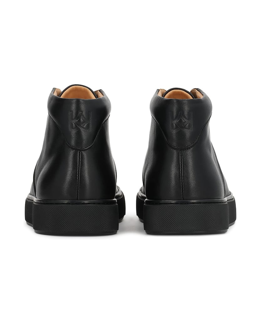 Kazar-Schwarze-High-Top-Sneakers-schwarz