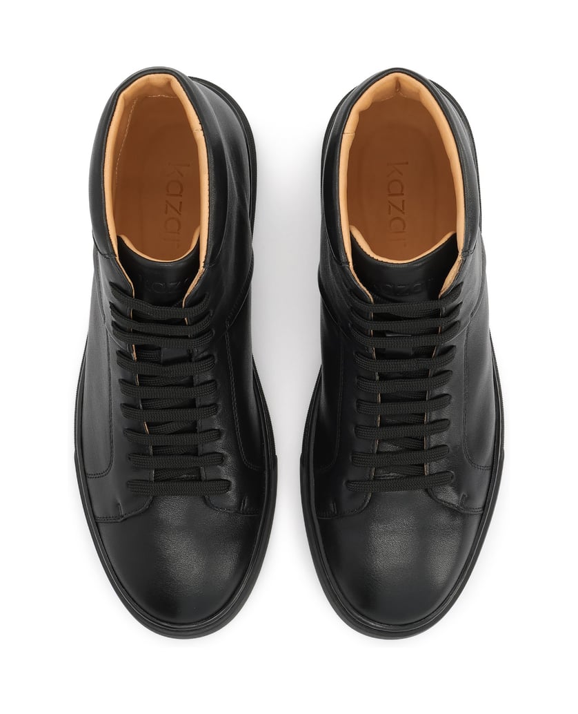 Kazar-Schwarze-High-Top-Sneakers-schwarz