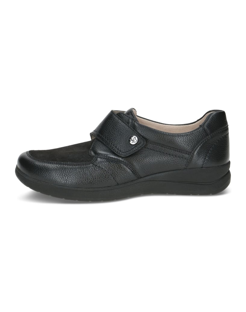 Caprice-Slipper-schwarz