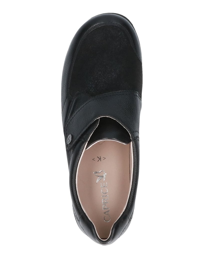 Caprice-Slipper-schwarz