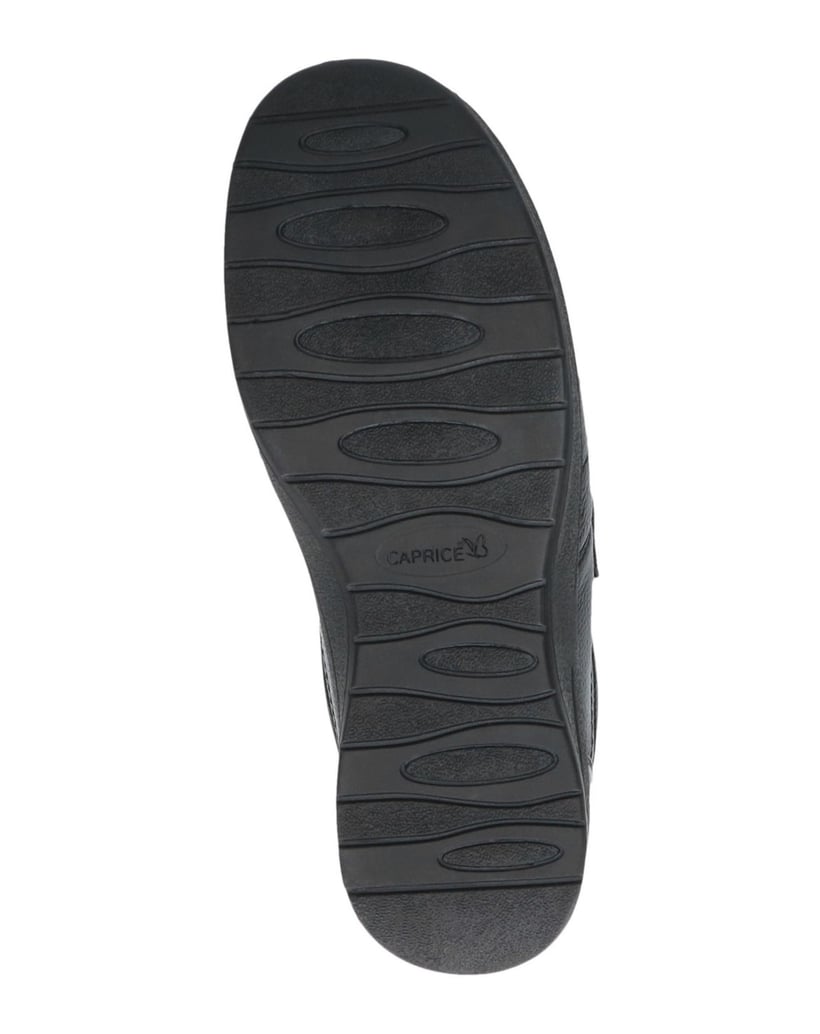 Caprice-Slipper-schwarz